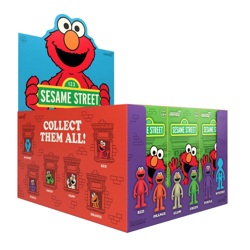 Super7 x Sesame Street - Elmo - Wave 04 - Blind Box Flat - X747X