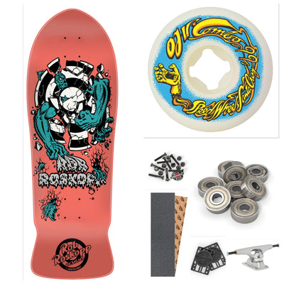 Santa Cruz Rob Roskopp 3 Matte Pink 10.17" Complete Skateboard - X747X