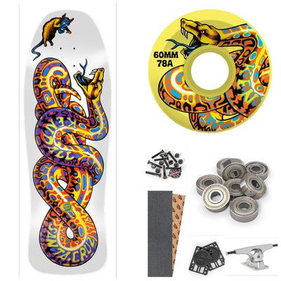 SANTA CRUZ KENDALL "SNAKE" 9.975" COMPLETE SKATEBOARD - X747X