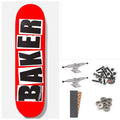 BAKER "BRAND LOGO BLACK" 8.475" Complete SKATEBOARD - X747X