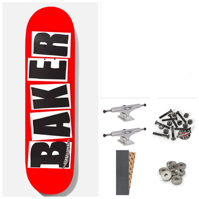 BAKER "BRAND LOGO BLACK" 8.475" Complete SKATEBOARD - X747X
