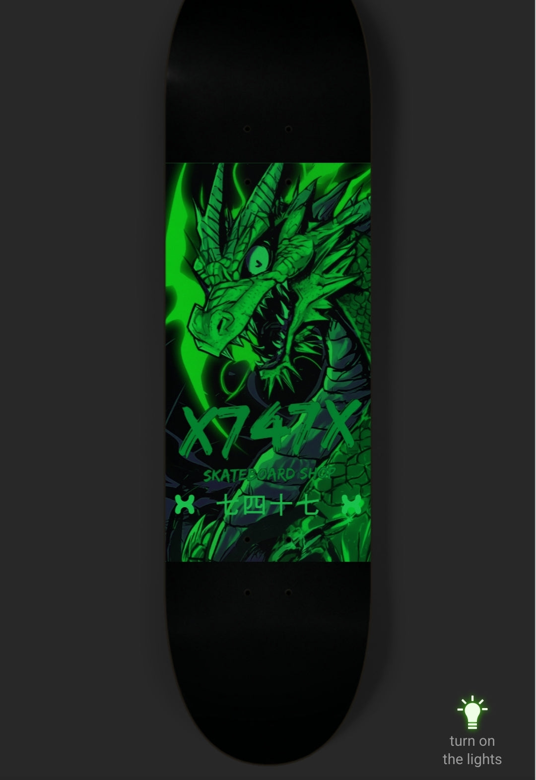X747X Neon Dragon 3