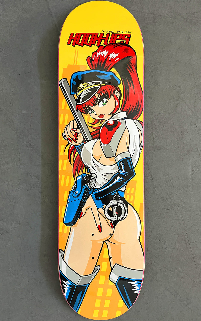 Hook Ups Supercop 8.25" Skateboard Deck - X747X