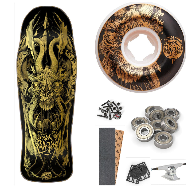 Santa Cruz Winkowski Primeval Gold 10.34" Complete Skateboard - X747X
