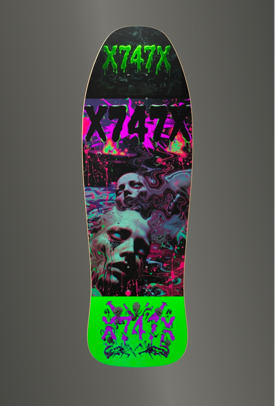 X747X Slime Ritual 10" Cruiser *Glow in the dark* - X747X