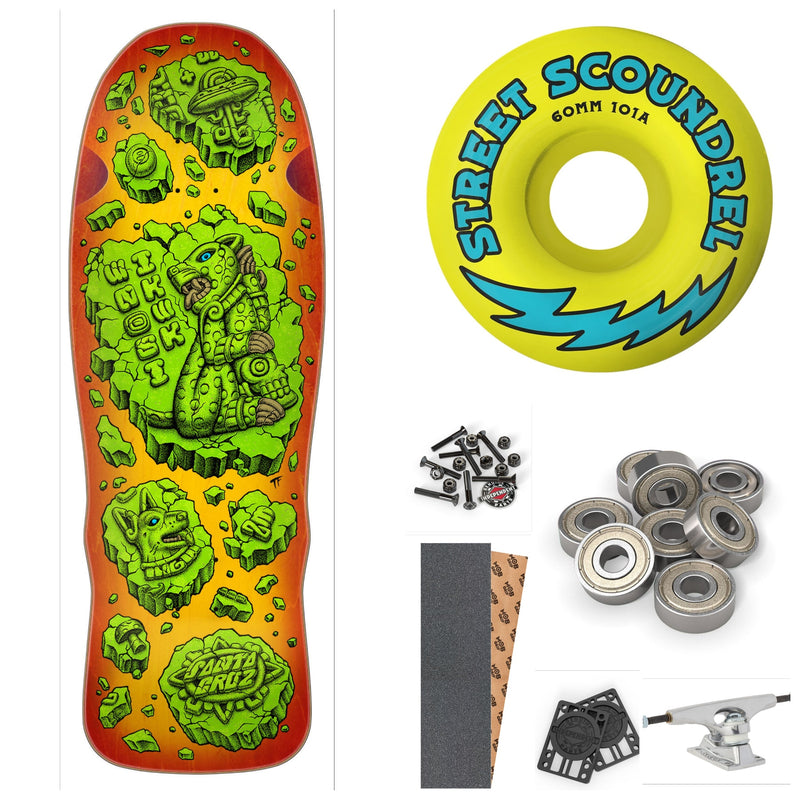 SANTA CRUZ WINKOWSKI "JAGUAR" 10.35" COMPLETE SKATEBOARD - X747X