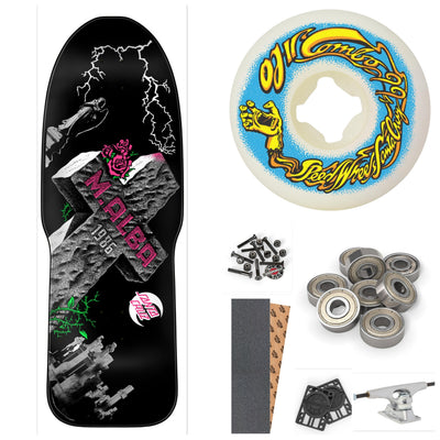 Santa Cruz Malba Tombstone 10.24" Complete Skateboard - X747X