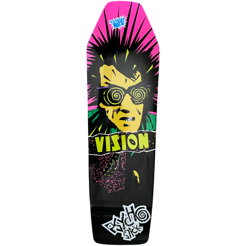 Vision Psycho Stick Horror Series LTD Coffin 9.5" Skateboard Deck