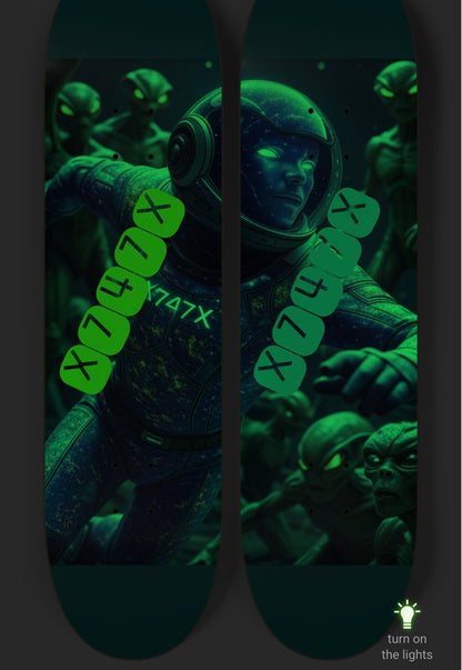X747X COSMIC OVERLORD *GLOW IN THE DARK* Special Series - X747X