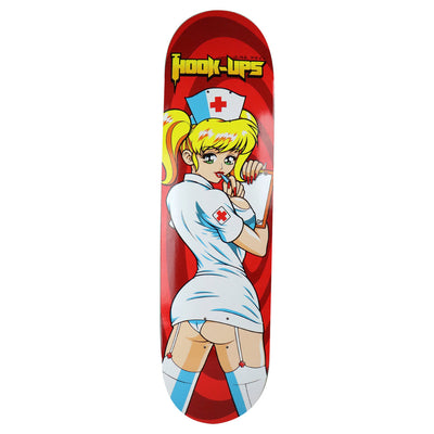 Hook Ups Nurse Angel 8.25" Skateboard Deck - X747X