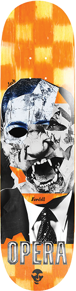 OPERA FARDELL "Politics" 8.7" SKATEBOARD DECK - X747X