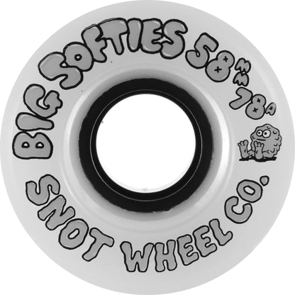 Snot Big Softies 58mm 78a Skateboard Wheels