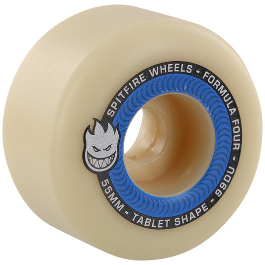 Spitfire Wheels F4 Tablets 55mm 99a - Blue (Set of 4)