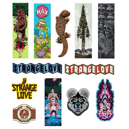 STRANGELOVE SKATEBOARDS STICKER PACK #21
