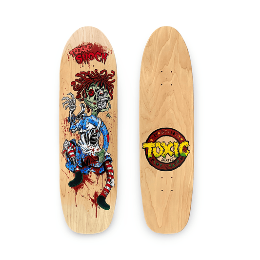 Toxic Shock Bullet - Pig Deck 9.1"x33.25” HAND - PAINTED - X747X