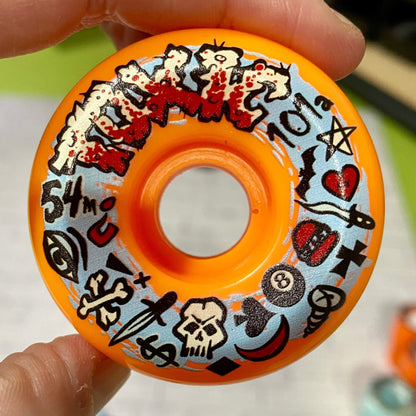 Toxic Team HARD Wheels 54mm/101a - X747X