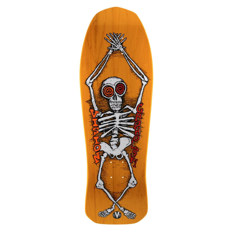 Vision Groholski Skeleton Modern Concave 10" Skateboard Deck - X747X